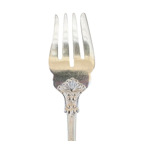 Gorham St. Regis‎ Electro Silver Plate 6" Dessert Forks Lot of 6 Monogram M. - Picture 5 of 7